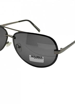 Поляризованные солнцезащитные очки 9020 miramax polarized темная сталь