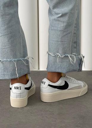 Кроссовки nike blazer low platform 10