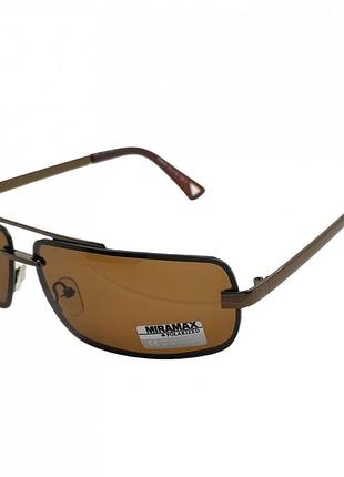 Поляризовані сонцезахисні окуляри miramax 9017 коричневі