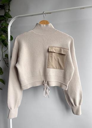 Вкорочений вільний светер бренду river island