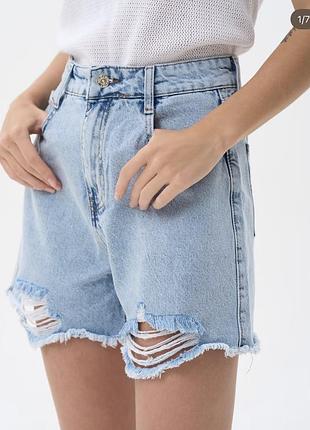 Джинсові шорти від zara