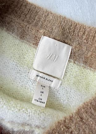 Мохеровий светр оверсайз h&m р.l-xl 7