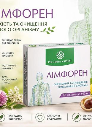 Комплекс для очистки лимфы и улучшения функционирования лимфатической системы