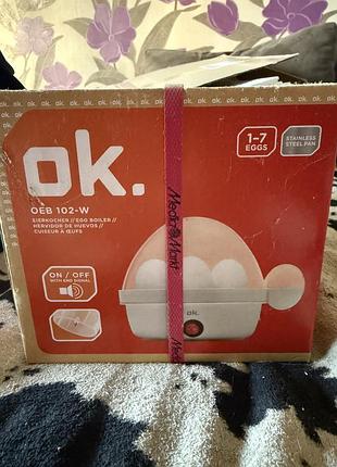 Яйцеварка ok. oeb 102-w на 1-7 яєць