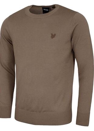 Чоловічий джемпер lyle & scott з мериносовою вовною