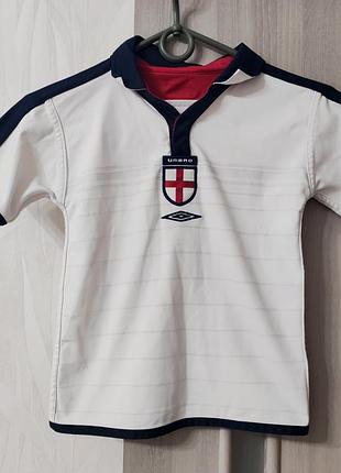 Футболка для хлопчика umbro спортивна біла