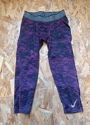 Оригінальні спортивні тайстри nike pro dri-fit
