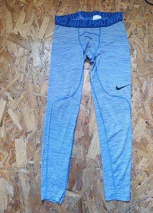 Оригінальні спортивні компресійні тайстри nike pro dri-fit  compression