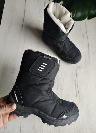 Зимові термо чоботи sh100 x-warm quechua на хлопчика