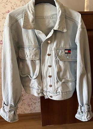 Бомбер джинсовий tommy