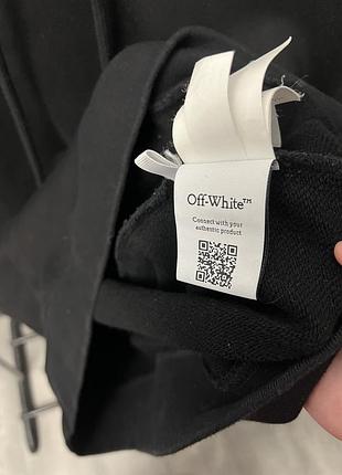 Худи off white moon cam black/green arrows плотное 6