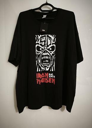 :
🎸 нова офіційна футболка iron maiden (3xl) — ліцензійний мерч, безшовна