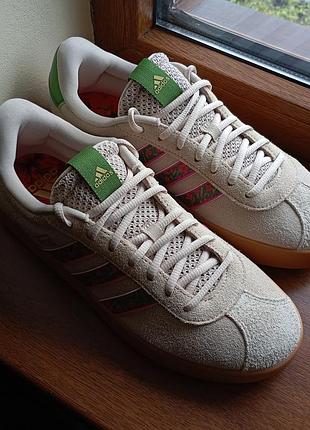 Кроссовки adidas vl court 3.0 ki3355 оригинал новые р.40.5 натуральная замша