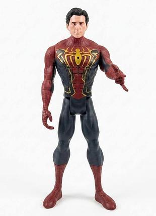 Ігрова фігурка велика людина-павук пітер паркер spider-man marvel месники 30 см зі звуком і світлом