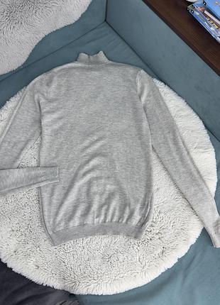 Гольф сірий asos мерино вовна с-м