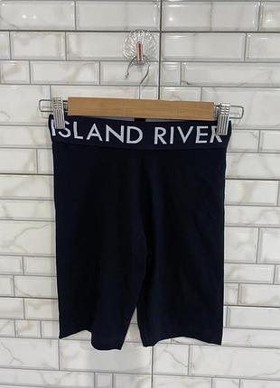 Шорти для дівчинки river island, чорні, 9-10 років (ріст 140 см)