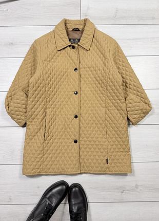Вінтажна стьобана куртка barbour l207 tailored microfibre quilt jacket (розмір m / uk 12)