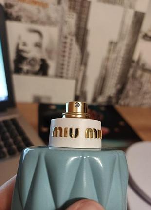 Оригинал miu miu eau de parfum 3