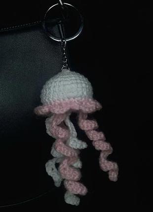Handmade брелок медуза