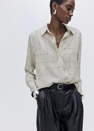 Стильная рубашка h&amp;m