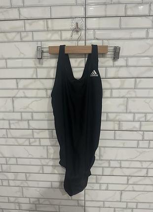 Спортивний цільний купальник adidas infinitex з відкритими боками оригінал size s