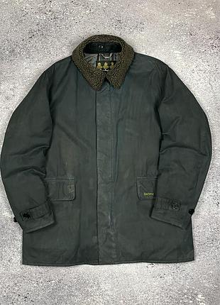 Мужская воченая куртка barbour arding wax jacket (smu) xl