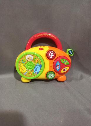 Развивающая интерактивная игрушка vtech детское радио,
