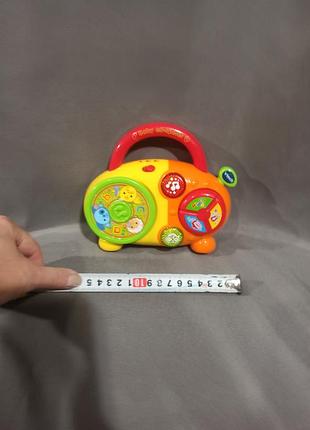 Развивающая интерактивная игрушка vtech детское радио, 4