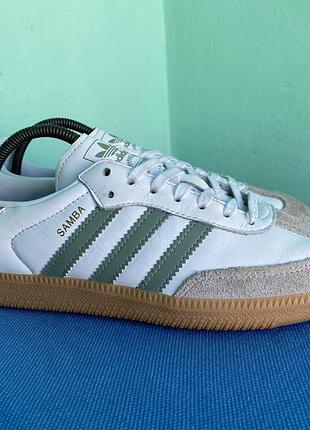 Кроссовки adidas samba (кожа!) 2