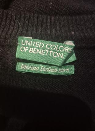 Джемпер benetton  вовна 3
