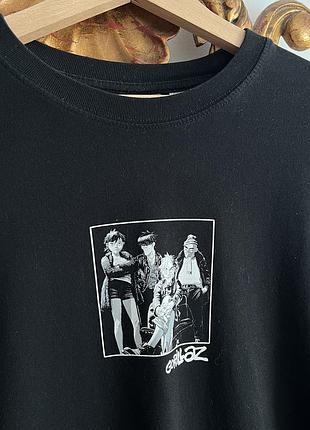 Футболка gorillaz мерч h&m 3