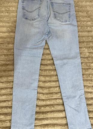 Джинси чоловічі pull and bear slim блакитні 2