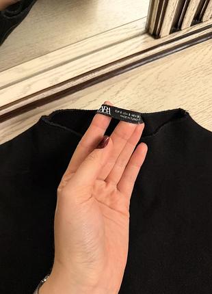 Сукня zara чорна 4