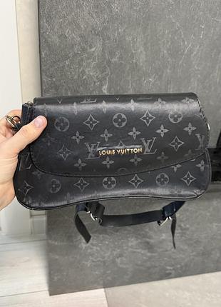 Сумка жіноча louis vuitton чорна 3