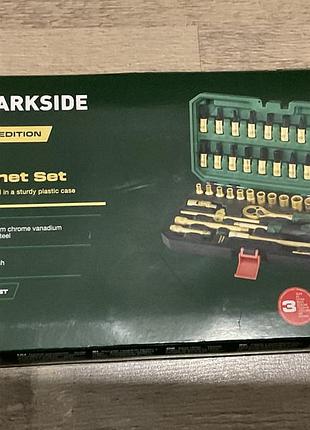 Набор инструментов parkside limited edition ratchet set (46 предметов).