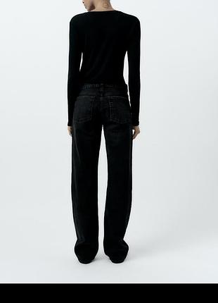 Джинси zara нові чорні 3