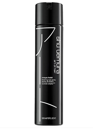 Shu uemura moya hold finishing hair spray фиксирующий лак для волос, 227 гр.
