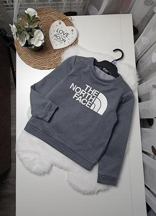 Теплый спортивный свитшот на флисе от tnf оригинал 5-6 лет (116) кофта