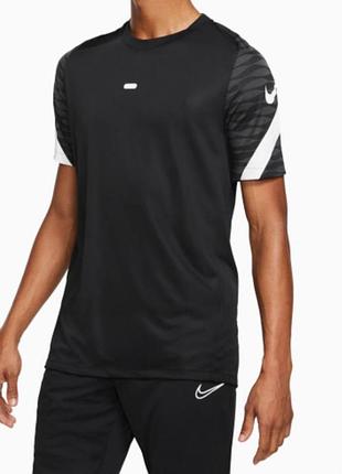 Черная спортивная футболка nike dri-fit на мальчика рост 146-158 оригинал