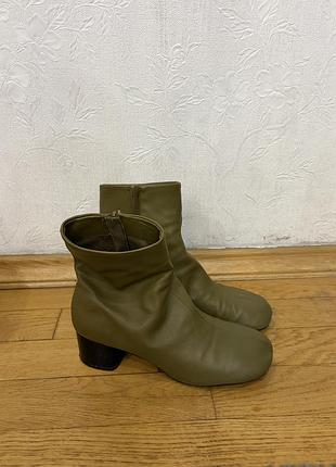 Черевики жіночі zara зелені