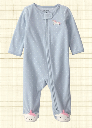 Флісовий сліп carters 3міс, 6міс, 9міс