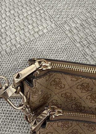 Сумка guess сумочка бананка через плече 8