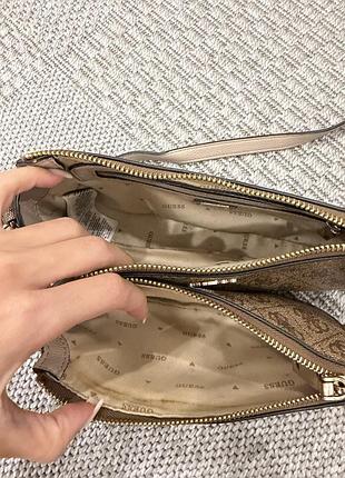 Сумка guess сумочка бананка через плече 9