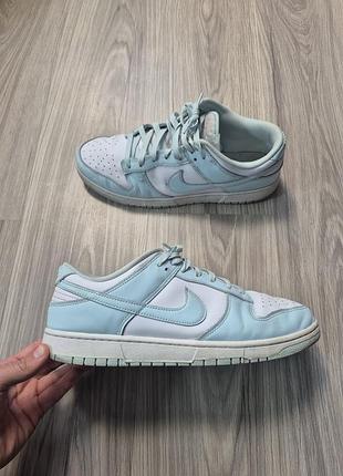 Кросівки чоловічі nike dunk low retro блакитні
