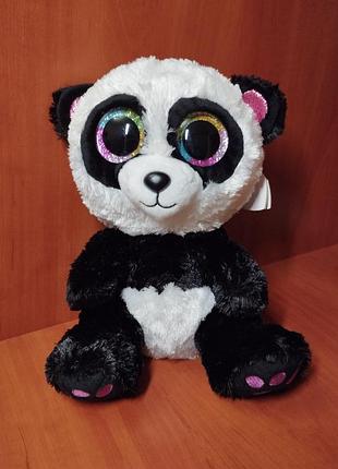 М'яка іграшка ty beanie boo's панда paris. 22 см.