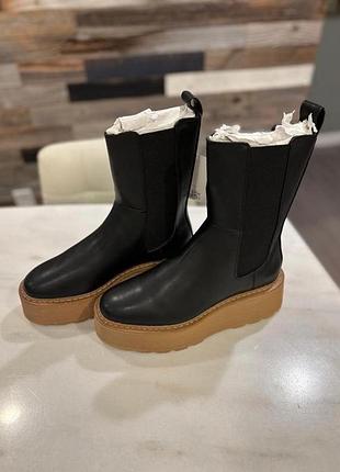 Демисезонные черные ботинки h&m 7