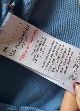 Us polo assn чоловічий джемпер, кофта зіп 5
