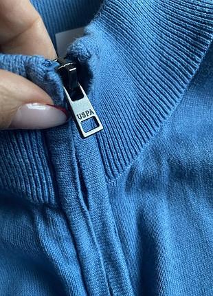 Us polo assn чоловічий джемпер, кофта зіп 6