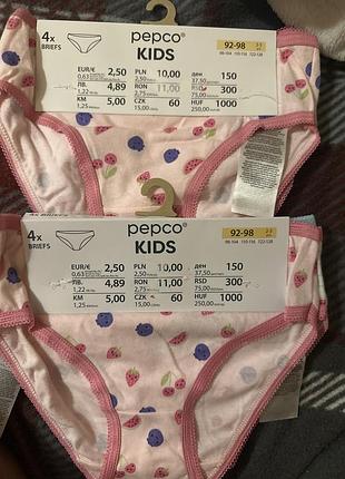Труси для дівчинки 👧 92/98 см та 98/104