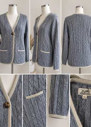 Дизайнерський вінта жниц кардиган 
hermes  унісекс .
р.xk=xxl 
чудрвий склад .жодних лефектів